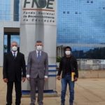 Em busca de recursos para o município Prefeito viaja para Brasília