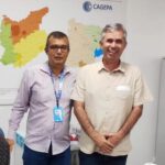 Prefeito Humberto discute Adutora de Nova Camará com Gerente Regional da CAGEPA